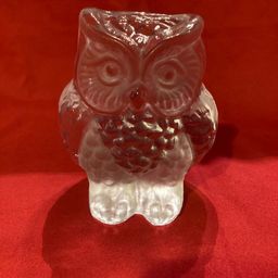 07. VTG Viking Owl Paperweight