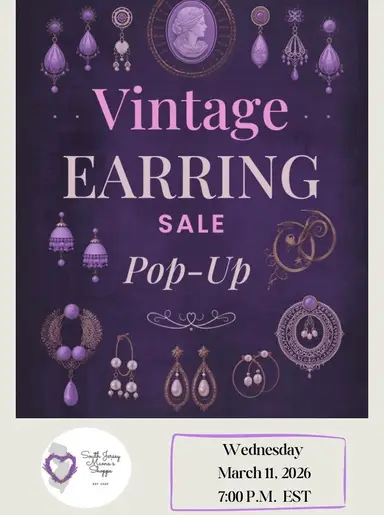 Vintage Earring Pop-Up LIVE!!