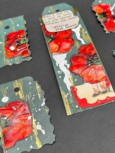 Make It Monday: JJ Tags & Maybe Needle Felting?