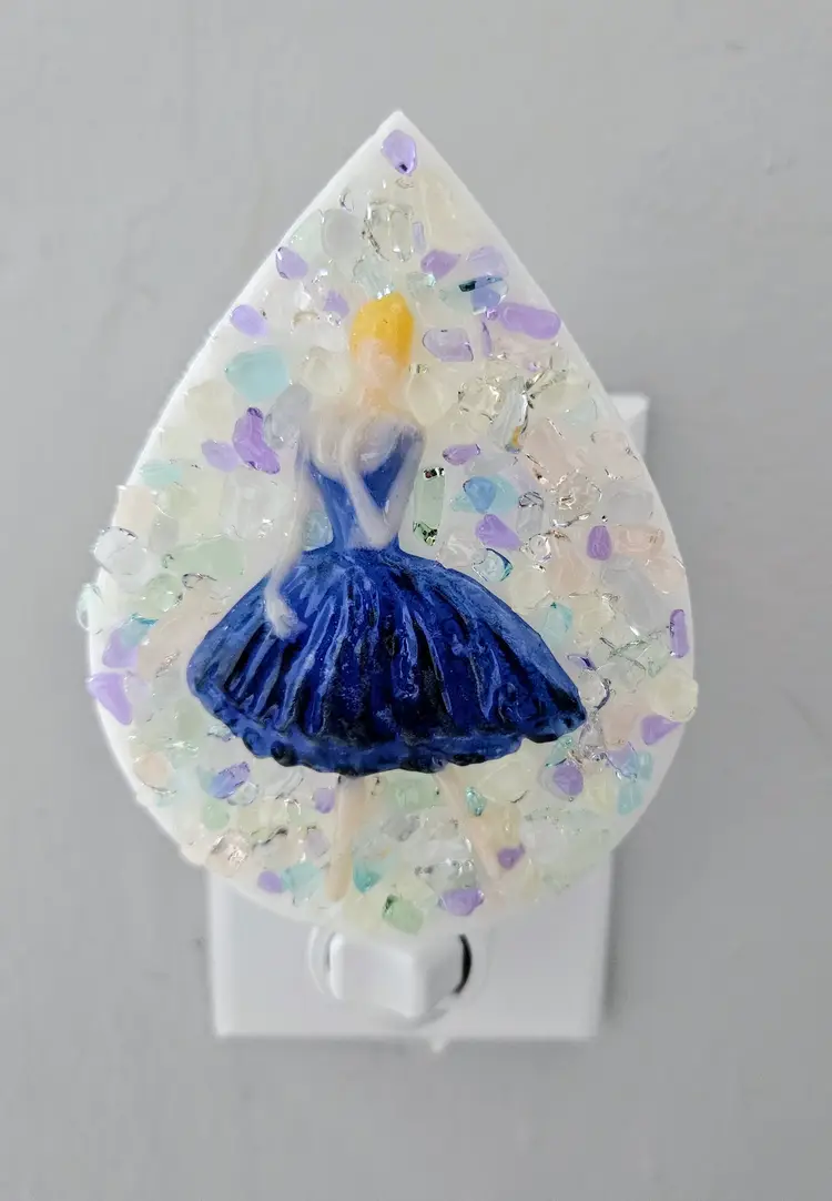 Handmade Fused Glass Nite-Lite