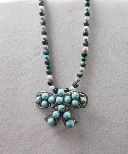 #01 Recycled Butterfly Necklace