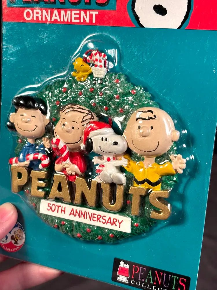 Peanuts Kurt Adler 50th Anniversary Ornament