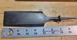 Antique PS&W 2" Beveled Slick Chisel – Tang Style – Early American