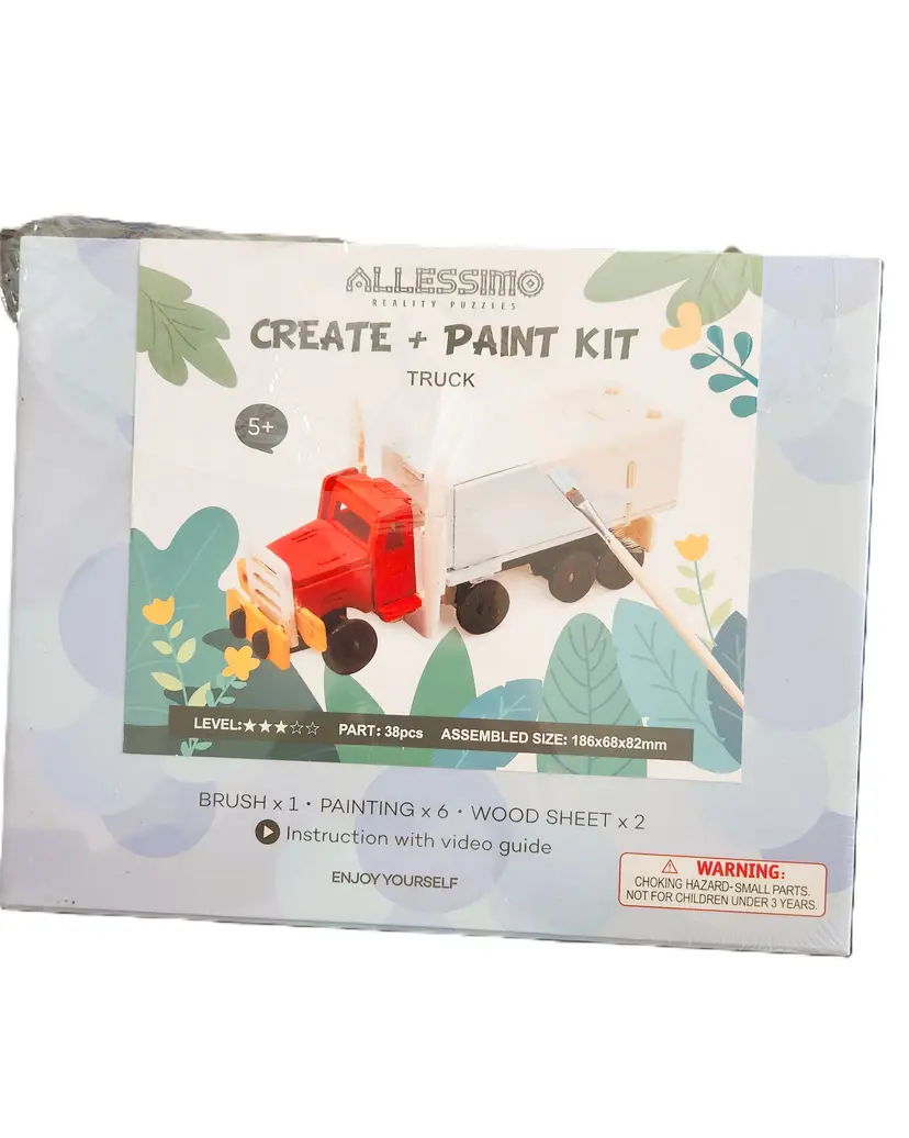 Create & Paint Kit Truck