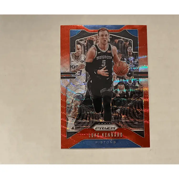 2019-20 PANINI PRIZM LUKE KENNARD #93 RUBY WAVE