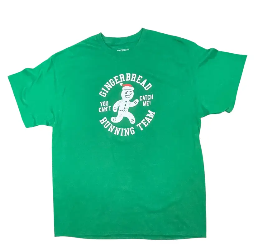 026. Gingerbread Running Team Tshirt