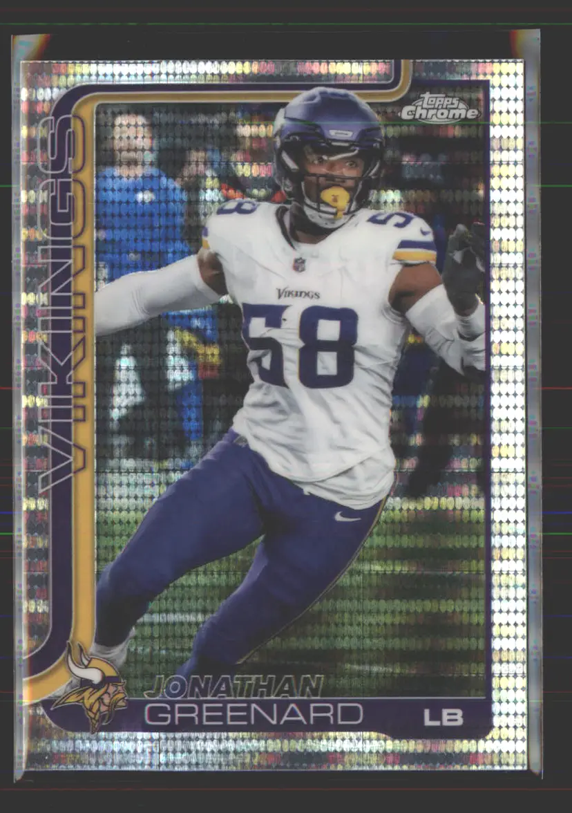 Jonathan Greenard 2025 Topps Chrome Pulsar #197 - (142) - Minnesota Vikings