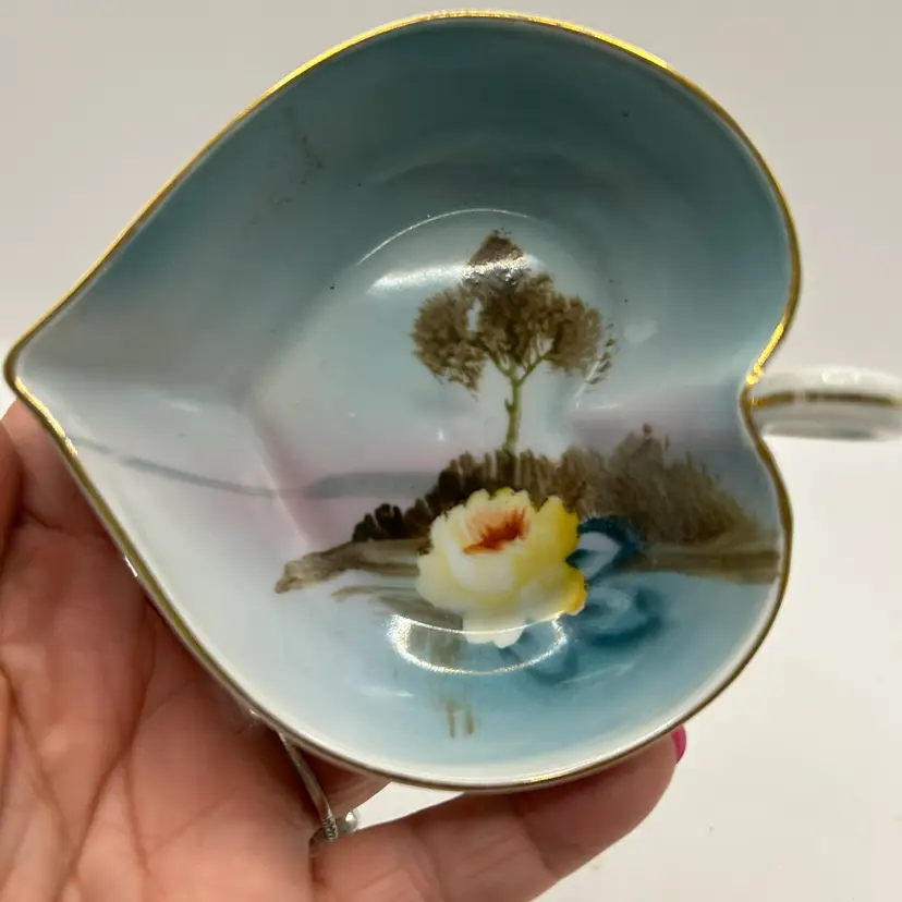 Noritake  Heart Shaped Trinket