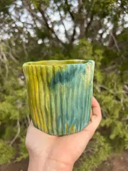 4” Greens Turtleneck Concrete Planter