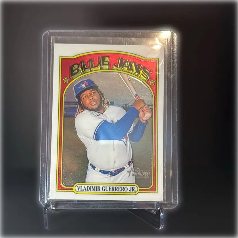 2021 Topps Heritage Chrome Vladimir Guerrero Jr. /999 Toronto Blue Jays