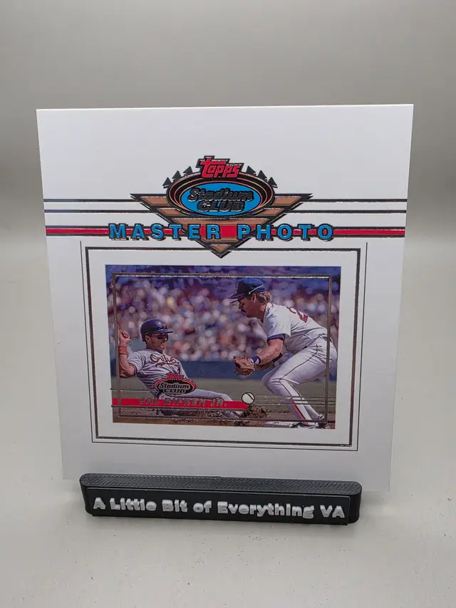 Cal Ripken Jr. 2021 Stadium Club - Oversized Base Master Photo Variation Toppers