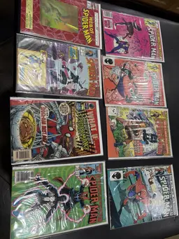Spiderman Comics Lot of 8