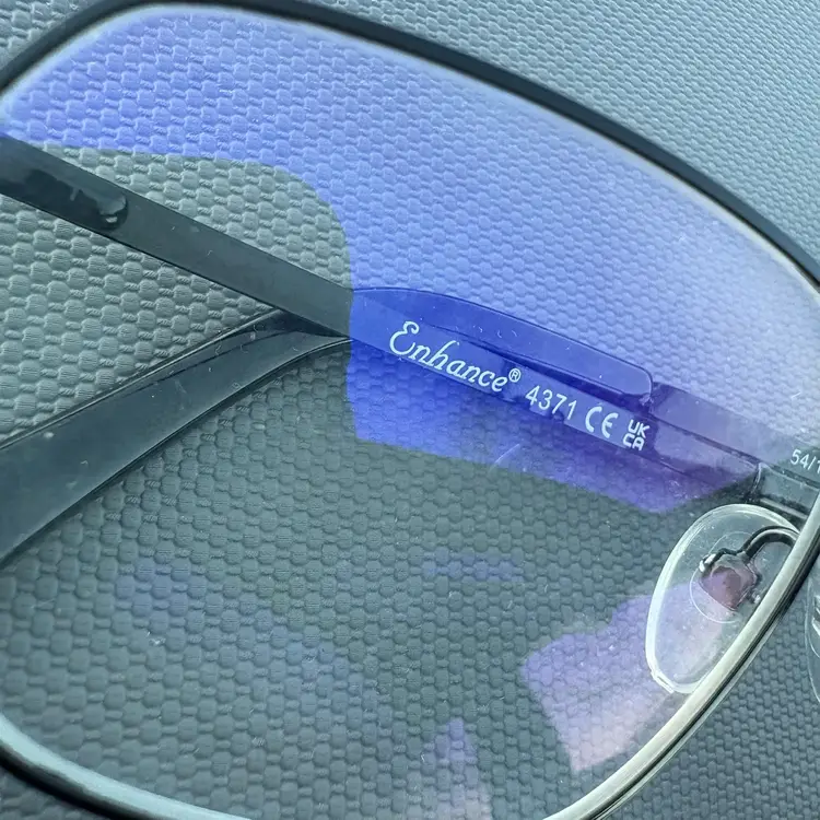 Enhance 4371 Eyeglasses Frames Black 54-18-140