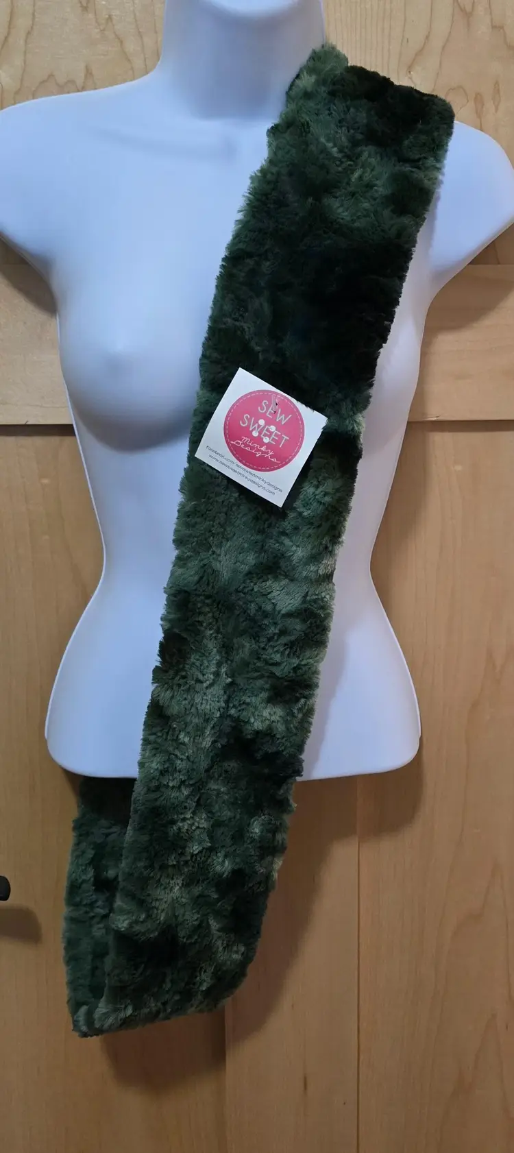 Sew Sweet Minky Scarf