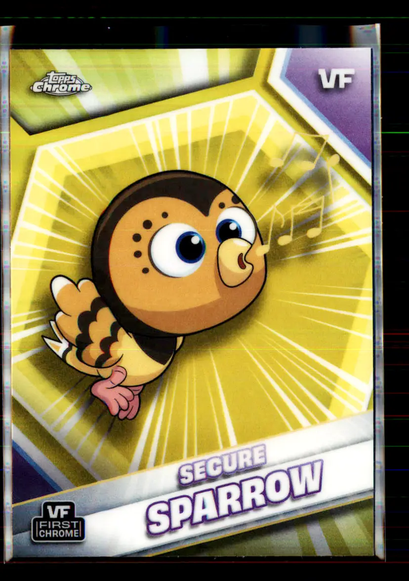 Secure Sparrow Yellow 2026 Topps Chrome VeeFriends 149 - (143)