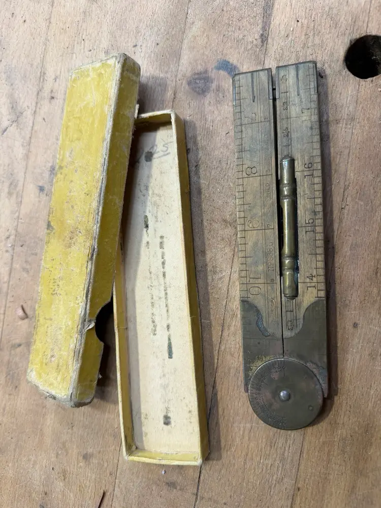 Lufkin No. 868L Folding Rule IN BOX