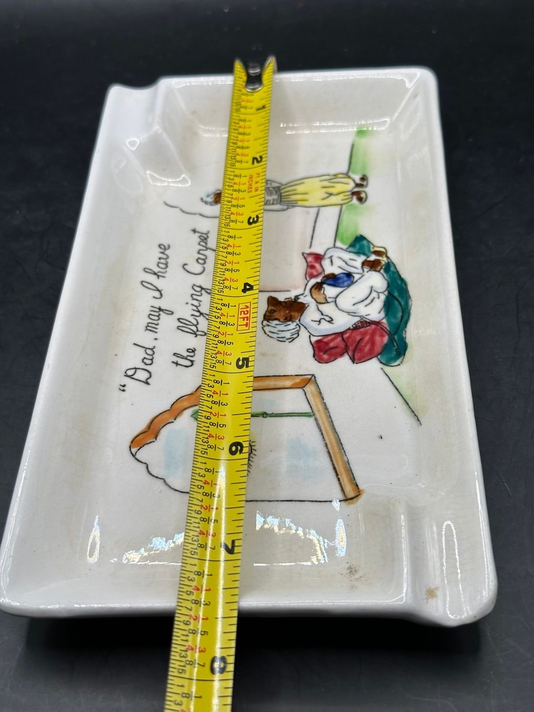 Funny Vintage Ceramic Ashtray: Mid Century 50's-60's - Made in Japan