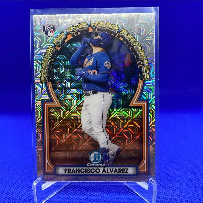 2023 Bowman Chrome Mega Rookie Of The Year Favorites Francisco Álvarez