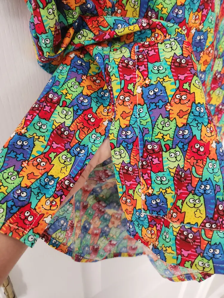 Handmade New Scrub Top Size M