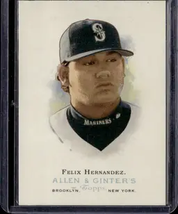 Felix Hernandez 2006 Topps Allen & Ginter Card