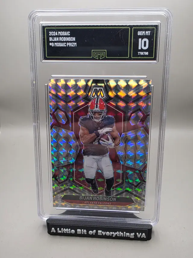 Bijan Robinson #9 2024 Panini - Mosaic - Mosaic GMA 10