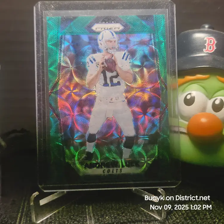 2017 Panini PRIZM Green Scope - Andrew Luck Indianapolis Colts 50/99