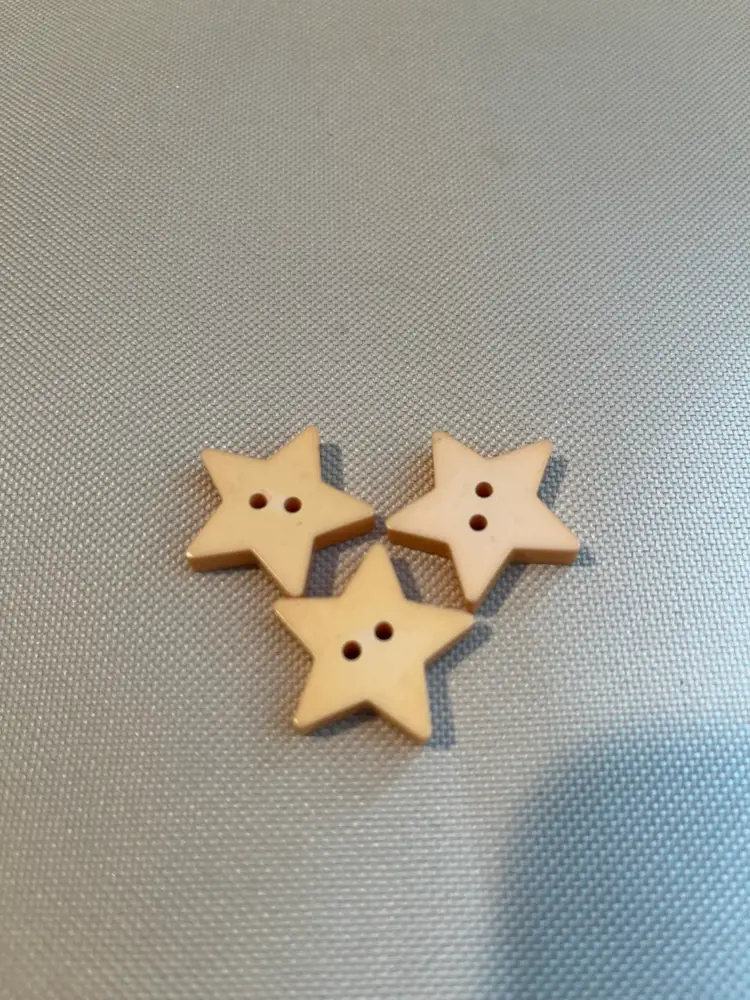 Bakelite Star Buttons