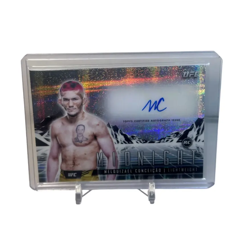Melquizael Conceicao 2024 Topps Midnight RC Auto UFC