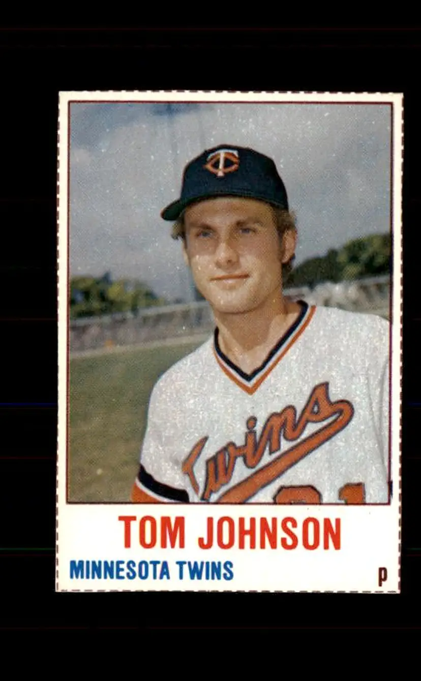 1978 Hostess #59 Tom Johnson - (pk4) - Minnesota Twins