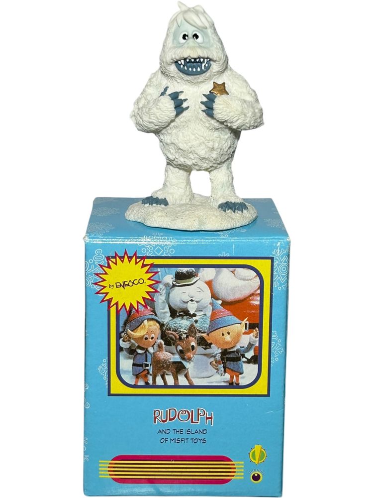 Enesco Rudolph & the Island Misfit Toys Mini Figurine Bumble 857904 w/Box