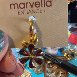 Marvella Purple Stone Pendant, Enhancer