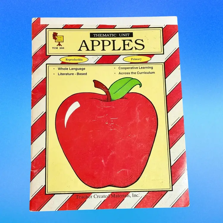 Vintage Softcover Edition Apples Thematic Unit
