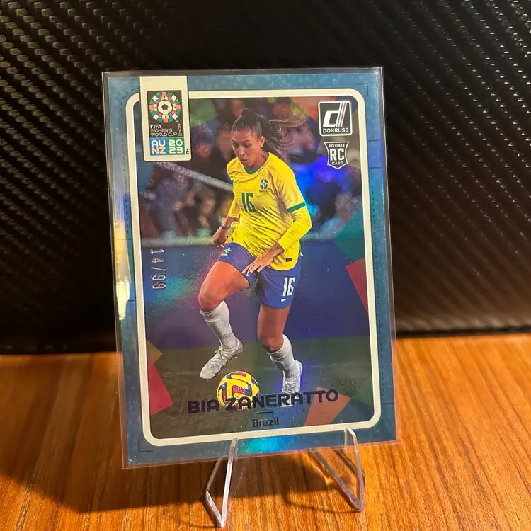 Bia Zaneratto 2023 Donruss Women’s World Cup Blue Parallel /99