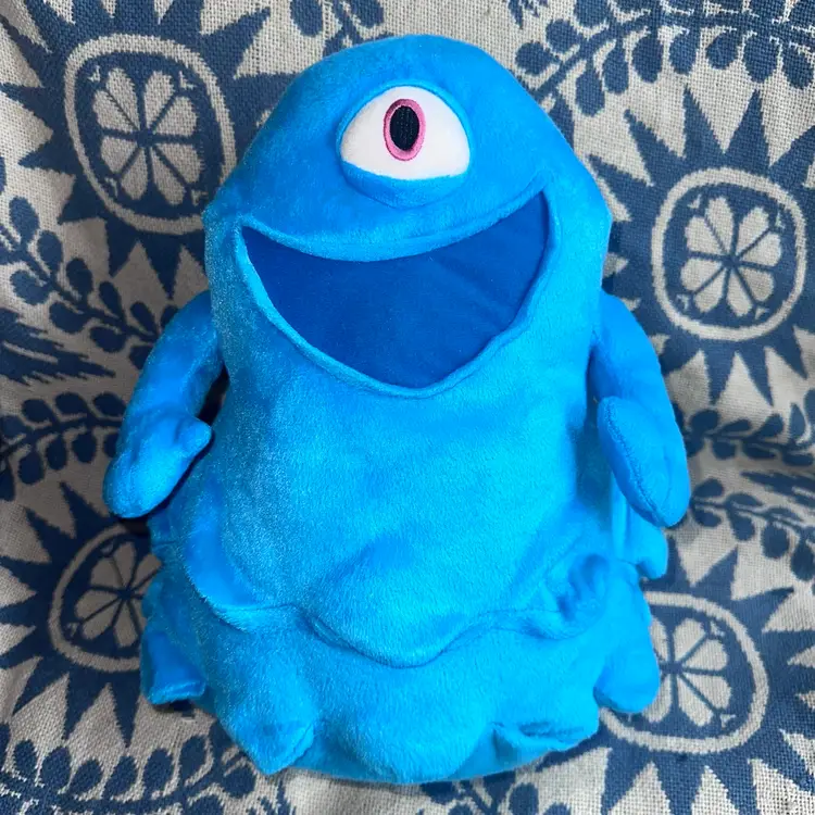 Dreamworks 2009 Monsters vs Aliens Bob Plush Blue Blob by Toy Factory VGC