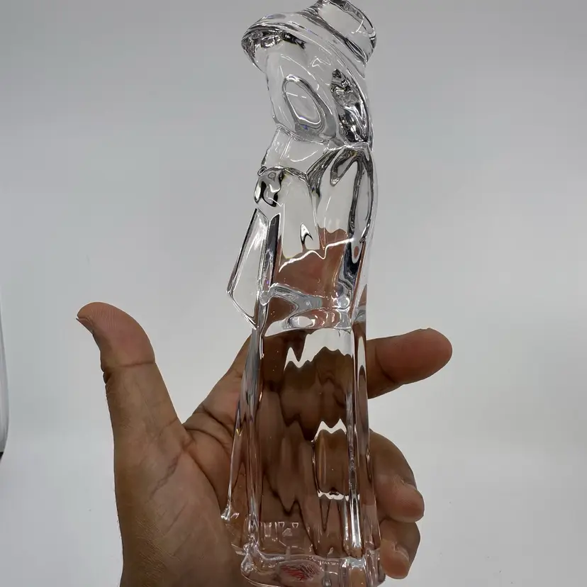 Dansk Lead Crystal Glass Figurine 7.5”