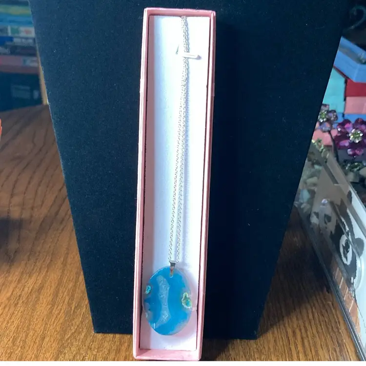 2 Day Sale! 🎉🎄🎉 HAND MADE BY ME! Necklace On 18” Chain! Will Arrive In Jewelry Box!