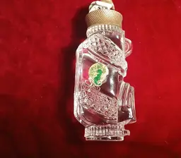 Vintage Waterford Crystal Mercedes Golf bag paperweight