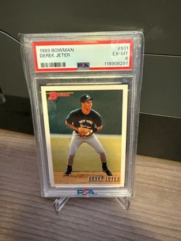 Derek Jeter 1994 Bowman PSA 6