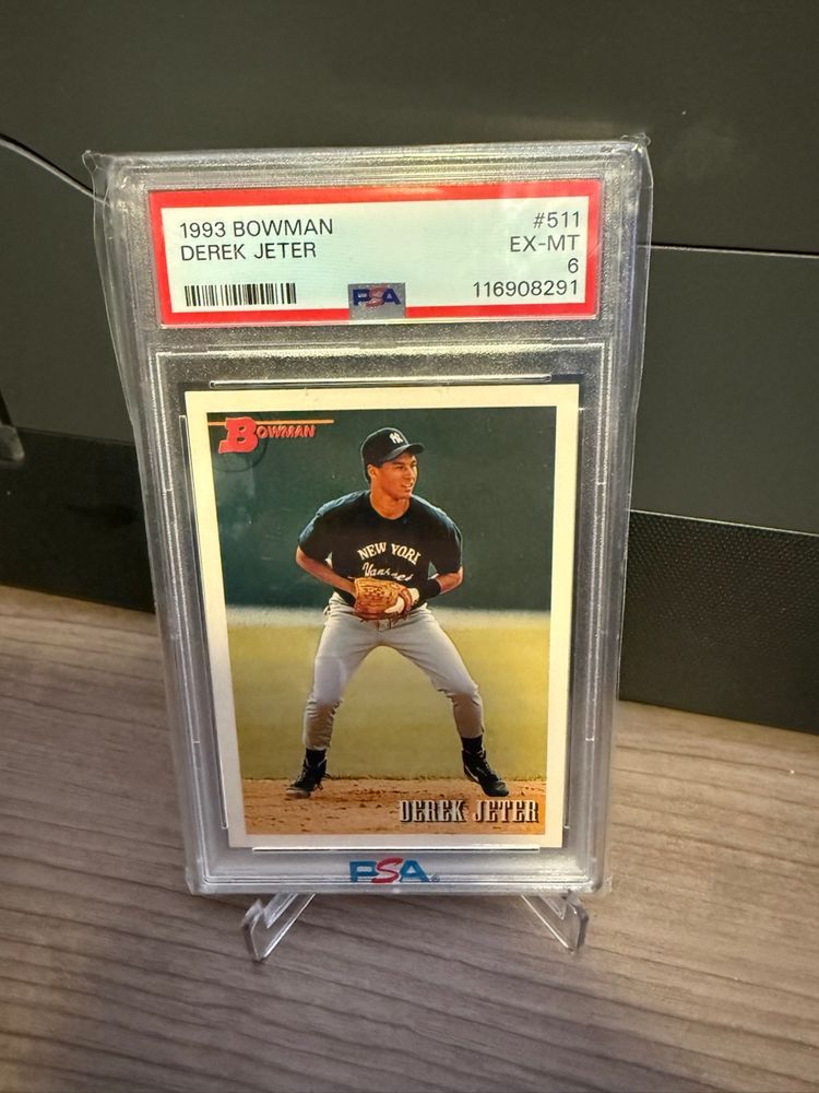 Derek Jeter 1994 Bowman PSA 6