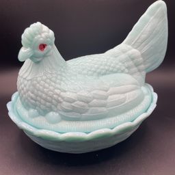 Large Hen On Nest