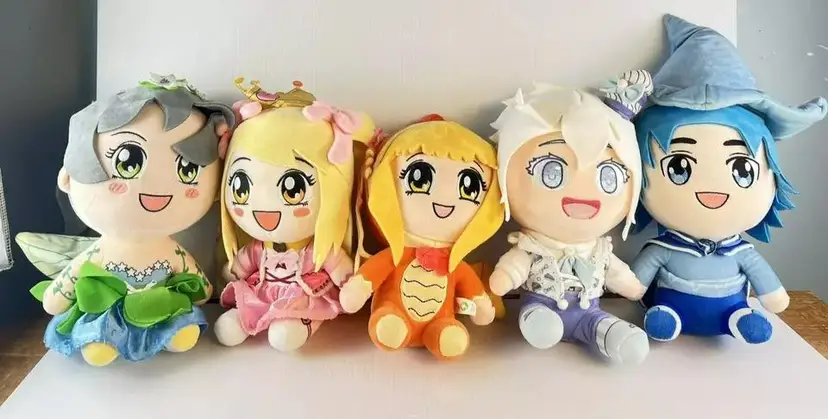 Lot Of 5 Assorted InquisitorMaster Plush Toys Juniper 2020 Anime Manga