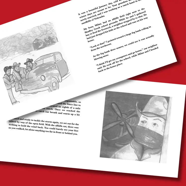 Miracles in the Snow: A Nebraska Blizzard Story (paperback version)