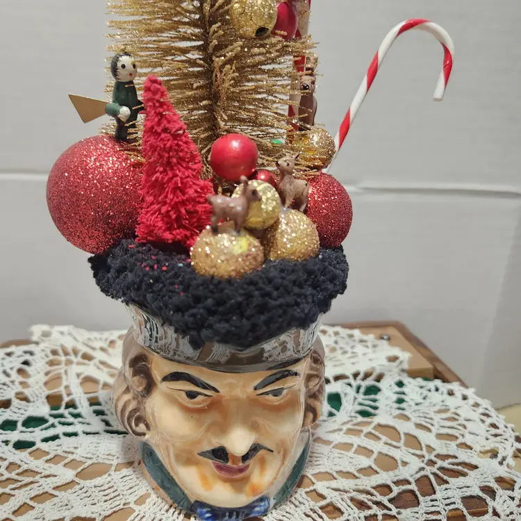 Toby Mug Christmas Assemblage