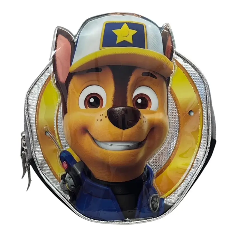 Paw Patrol Chase Lunchbox/Toy Bag – Unused, 10"x10", Nylon & Plastic with Handle