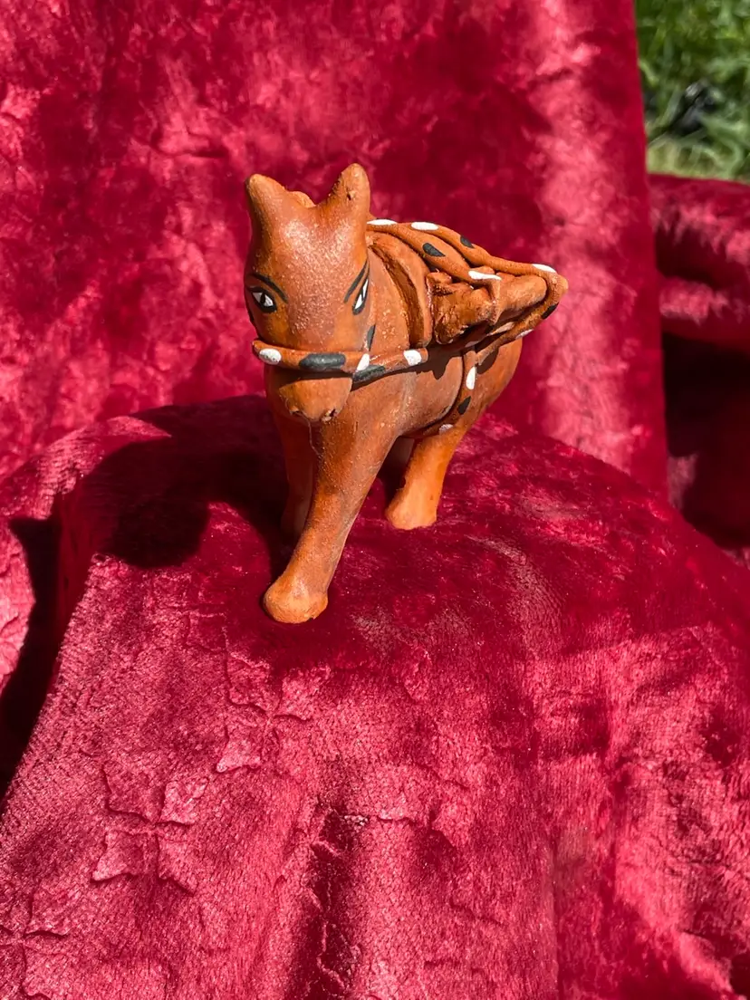 A Red Clay Pack Mule