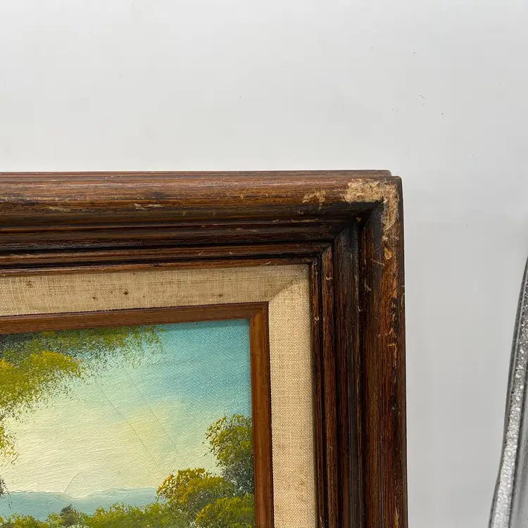 Original Oil Painting On Canvas AS IS