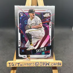Paul Skenes 2024 Topps Chrome Cosmic Pittsburgh Pirates