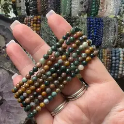 Ocean Jasper 4mm Bracelet