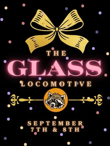 Glass Locomotive W/moonSkyVintage
