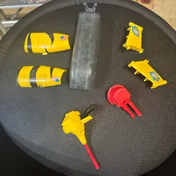 Set Of G.I. Joe Tiger Fly Parts